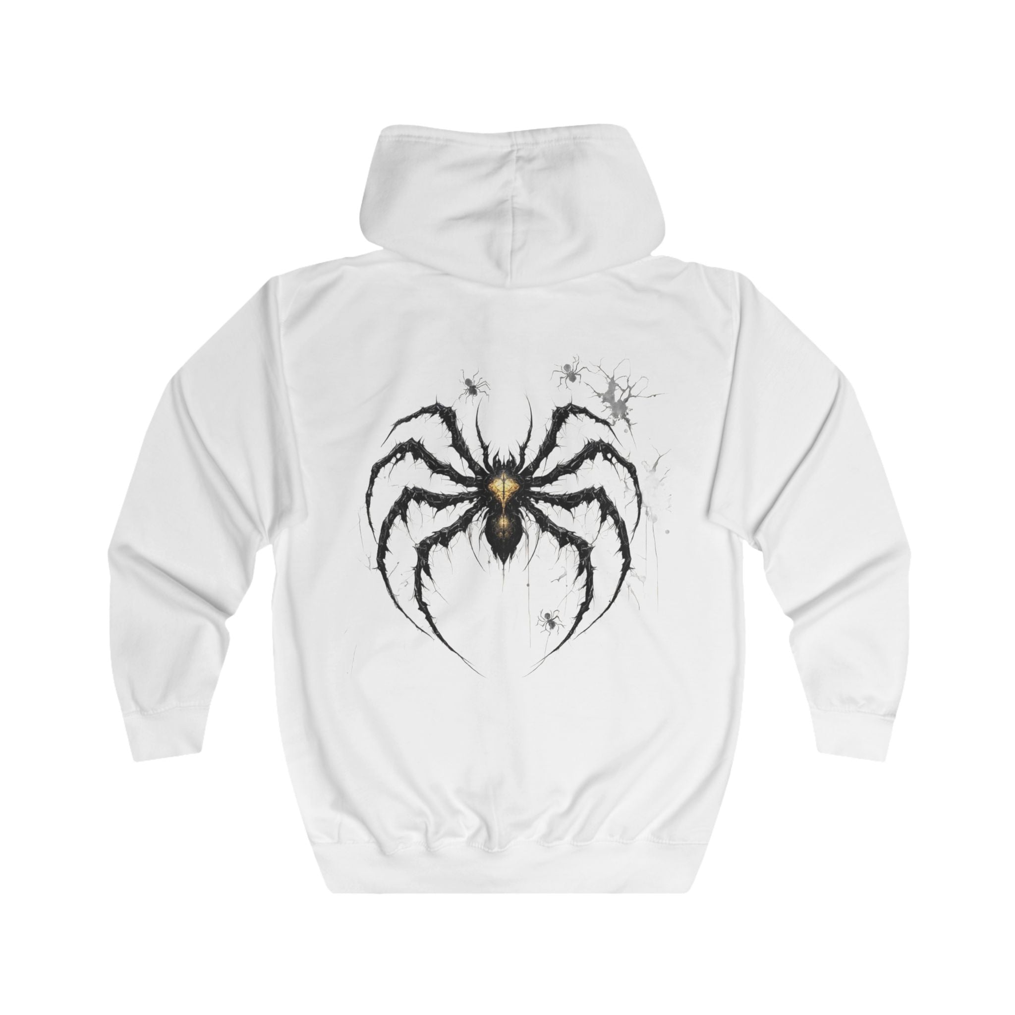 Voidrix Spider Web Zip Hoodie
