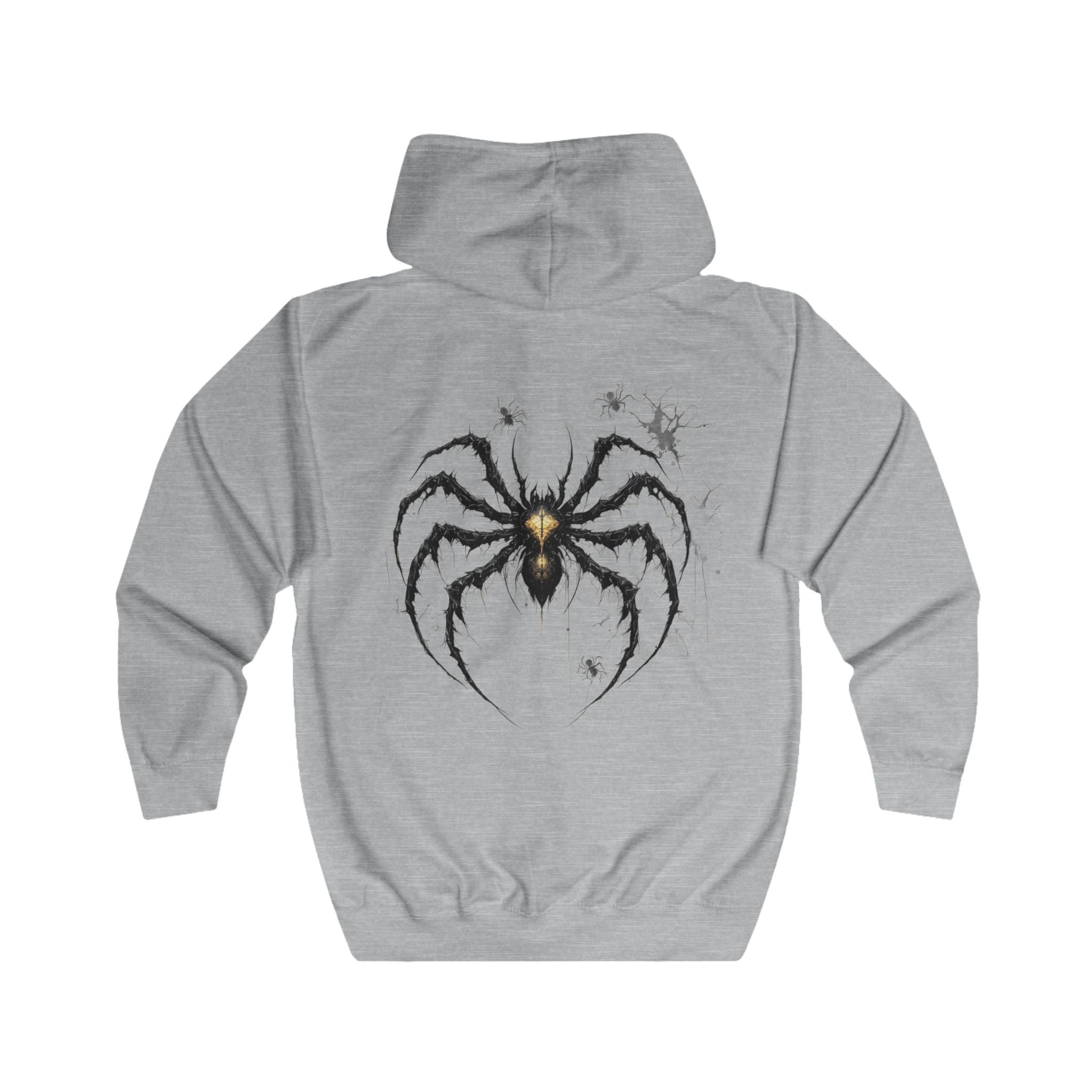 Voidrix Spider Web Zip Hoodie