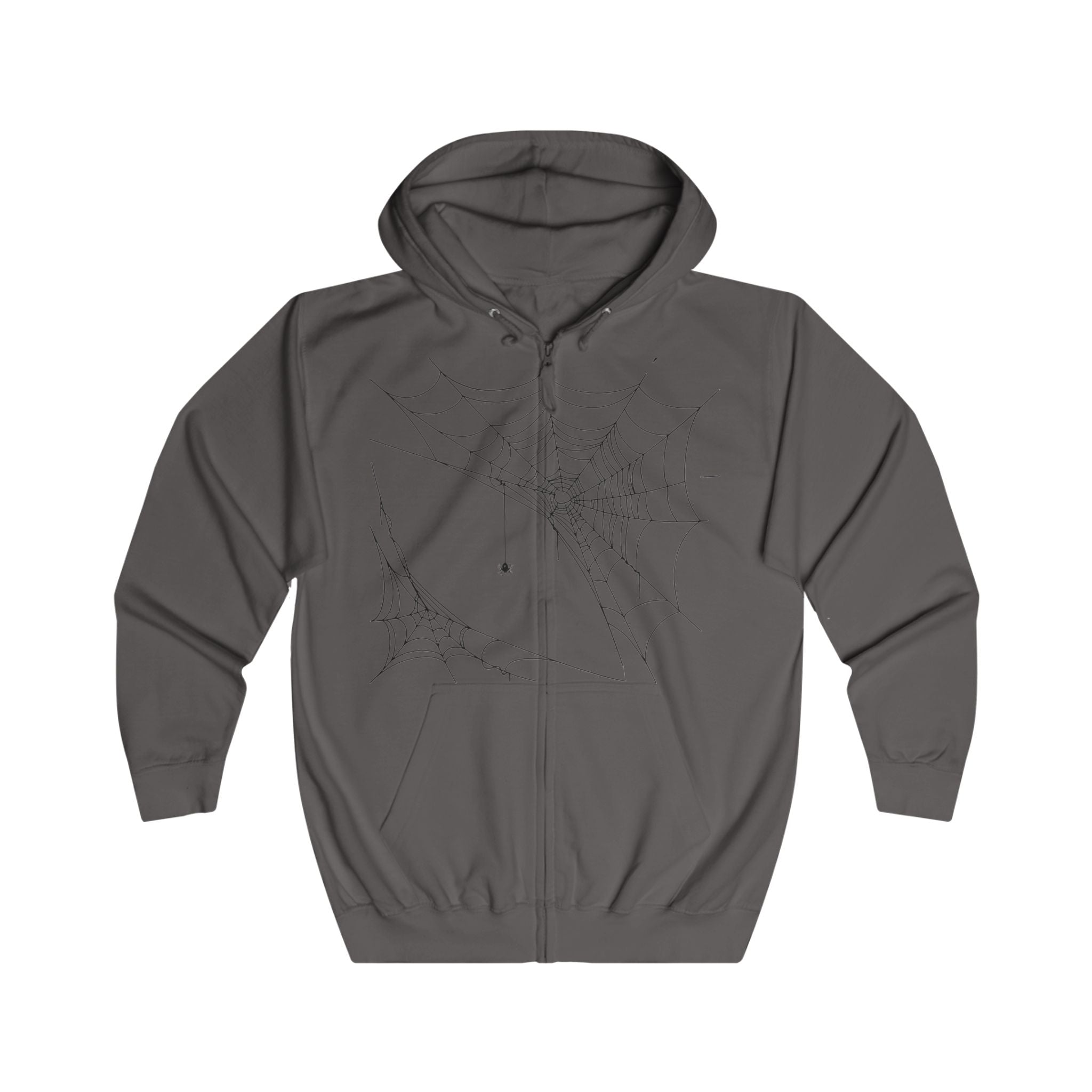 Voidrix Spider Web Zip Hoodie