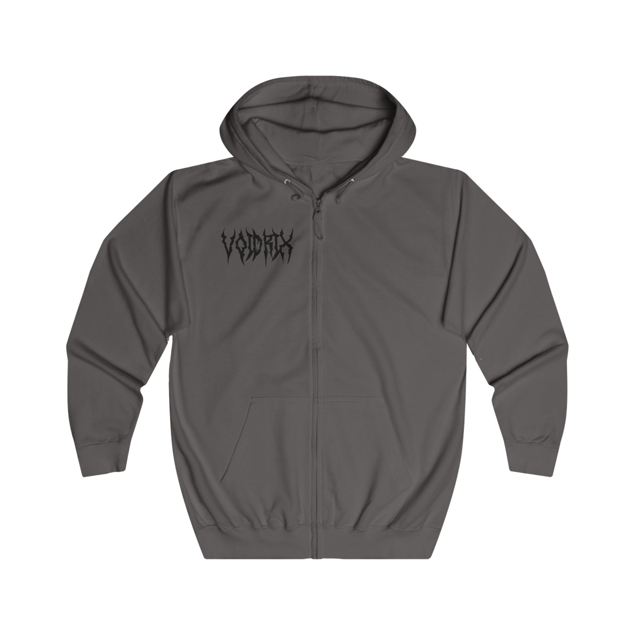 Voidrix Corruption Zip Hoodie - White