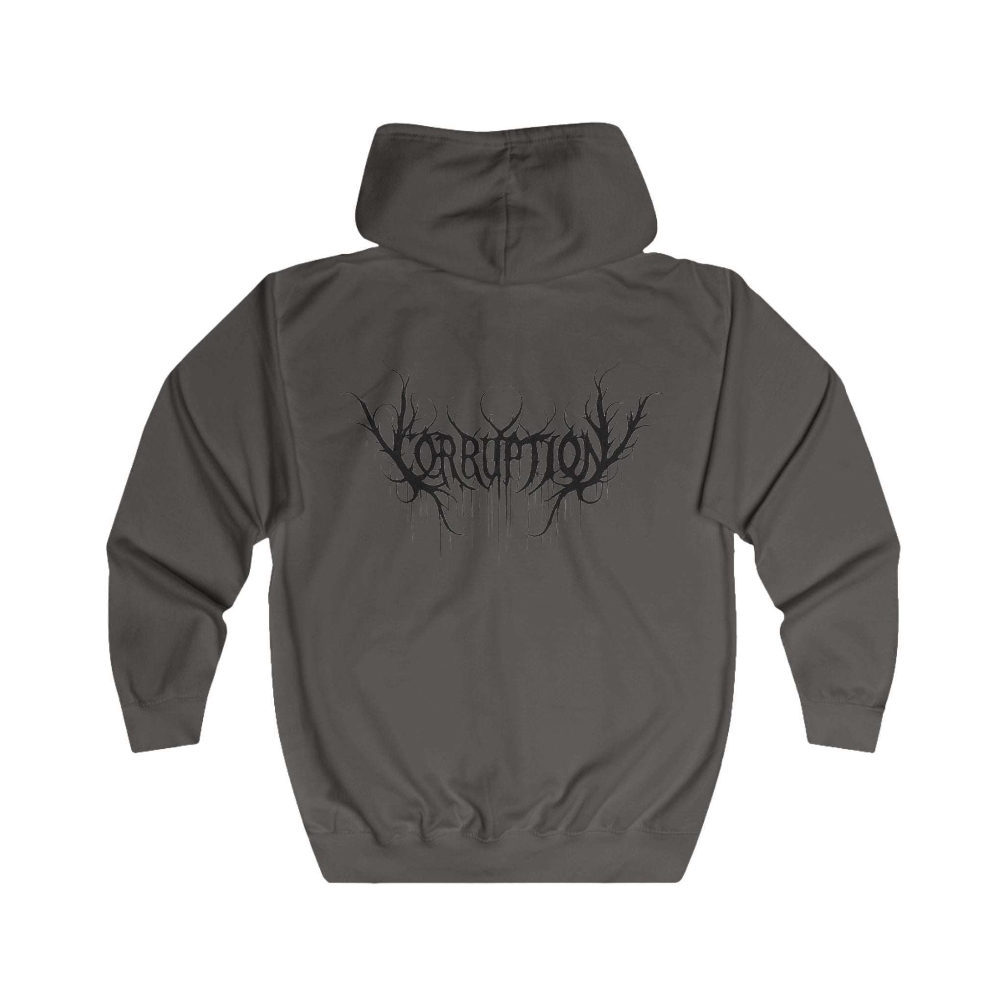 Voidrix Corruption Zip Hoodie - White