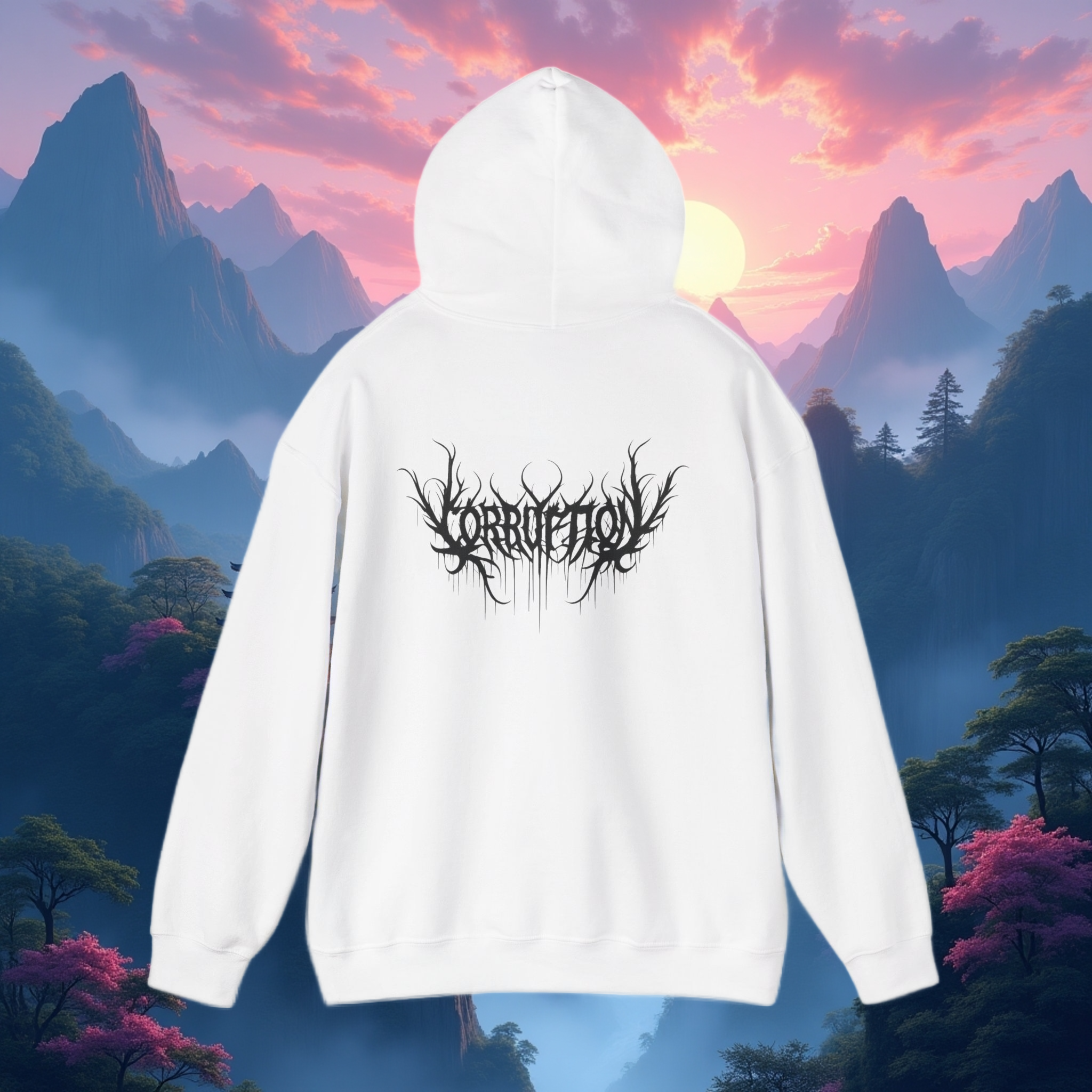 Voidrix Corruption Hoodie - White