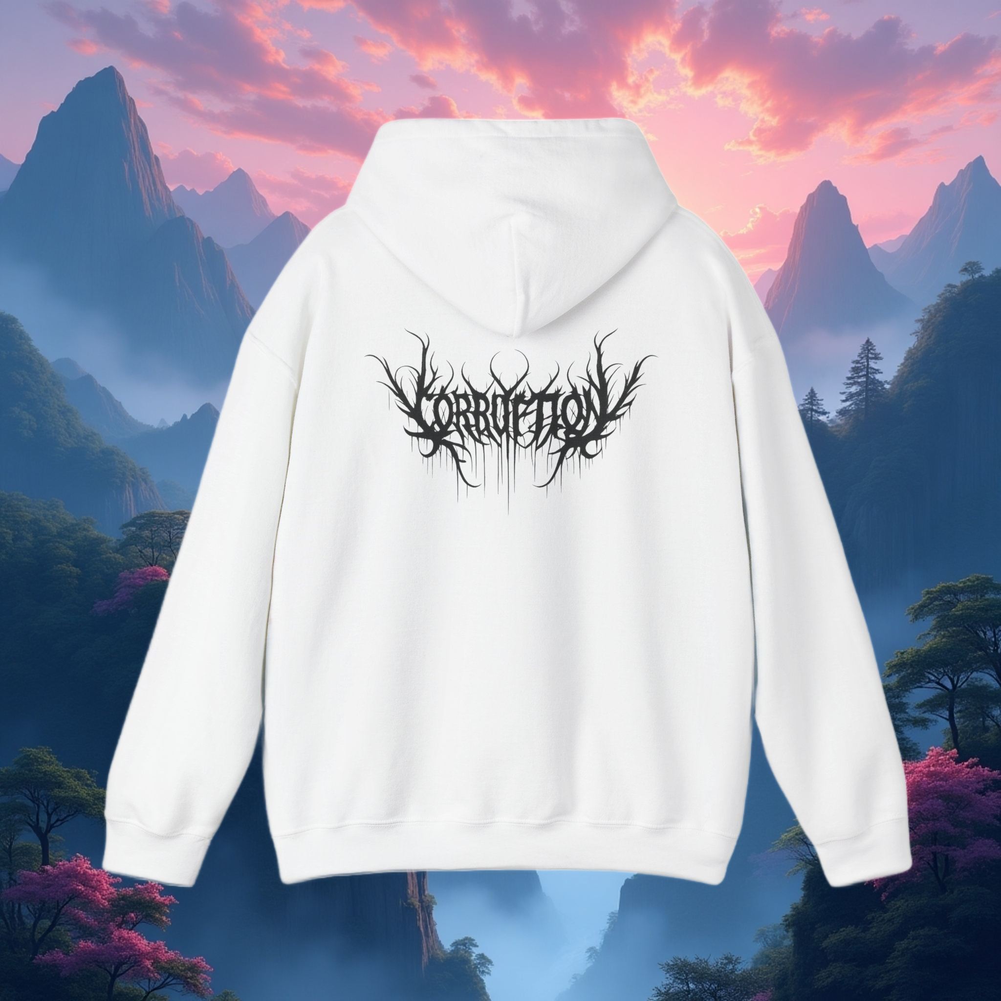 Voidrix Corruption Hoodie - White
