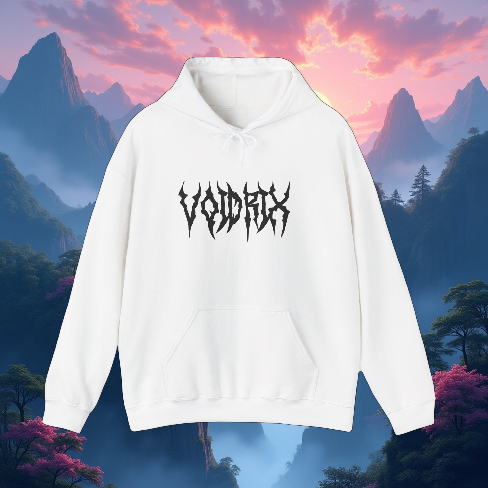 Voidrix Corruption Hoodie - White